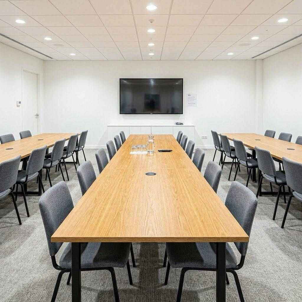 会议预约冲突涉及写字楼办公楼下商业配套时金融服务公司需要建立哪些沟通节点